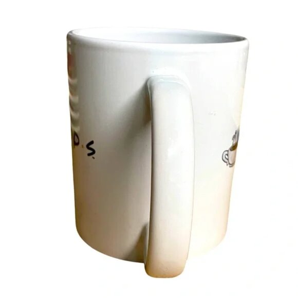 FRIENDS 12 ounce EUC ceramic CENTRAL PERK coffee mug TV show famous cafe Rachel - Picture 4 of 10